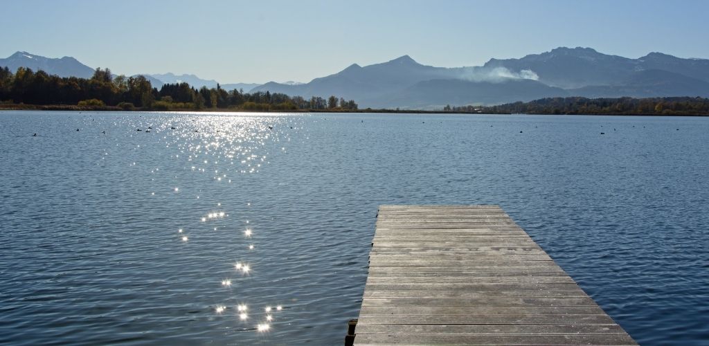 Chiemsee oder Tegernsee Chiemsee Aussicht